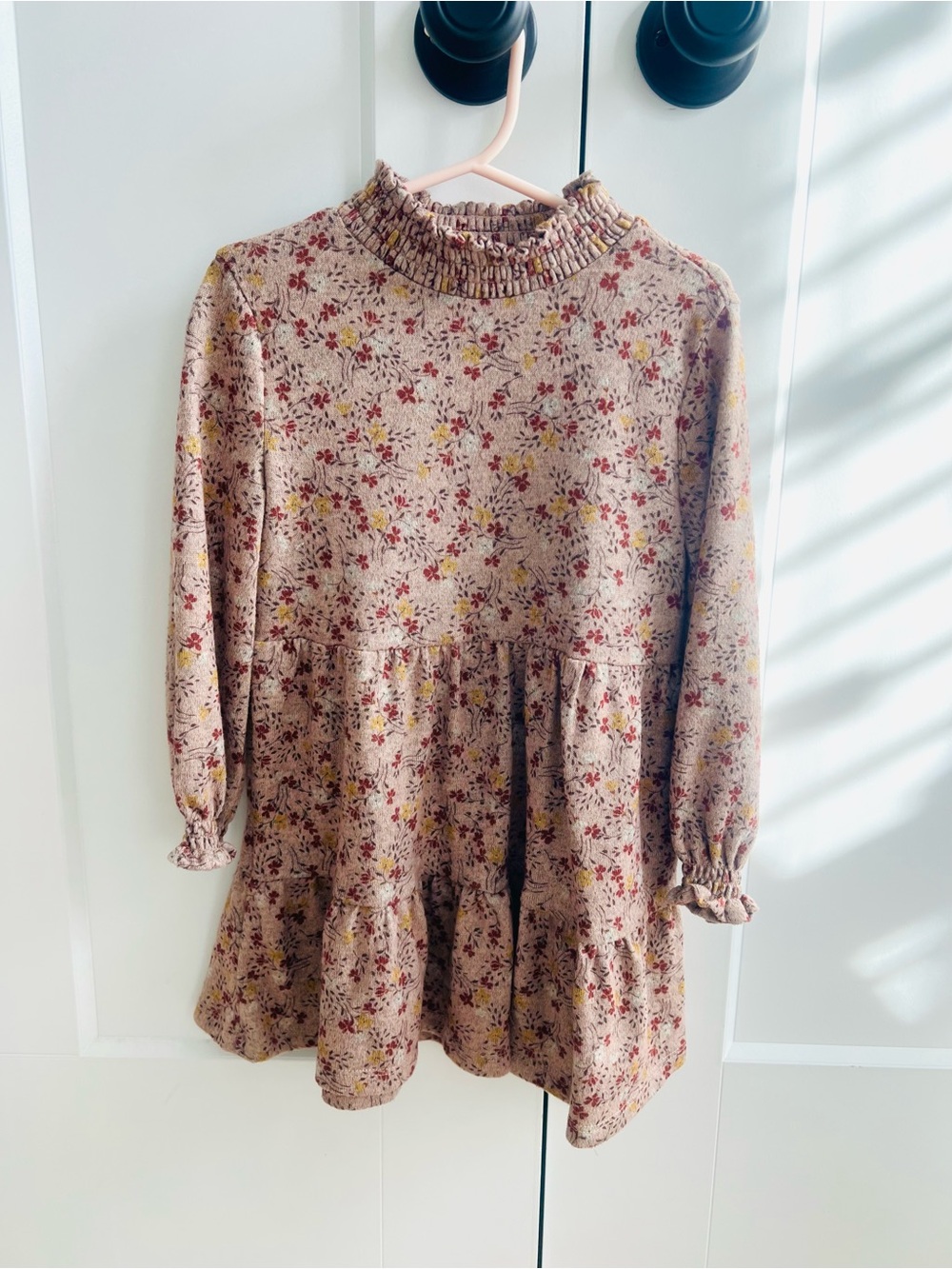 Copper Key Girls' Floral Smocked Neck Dress Size 4T